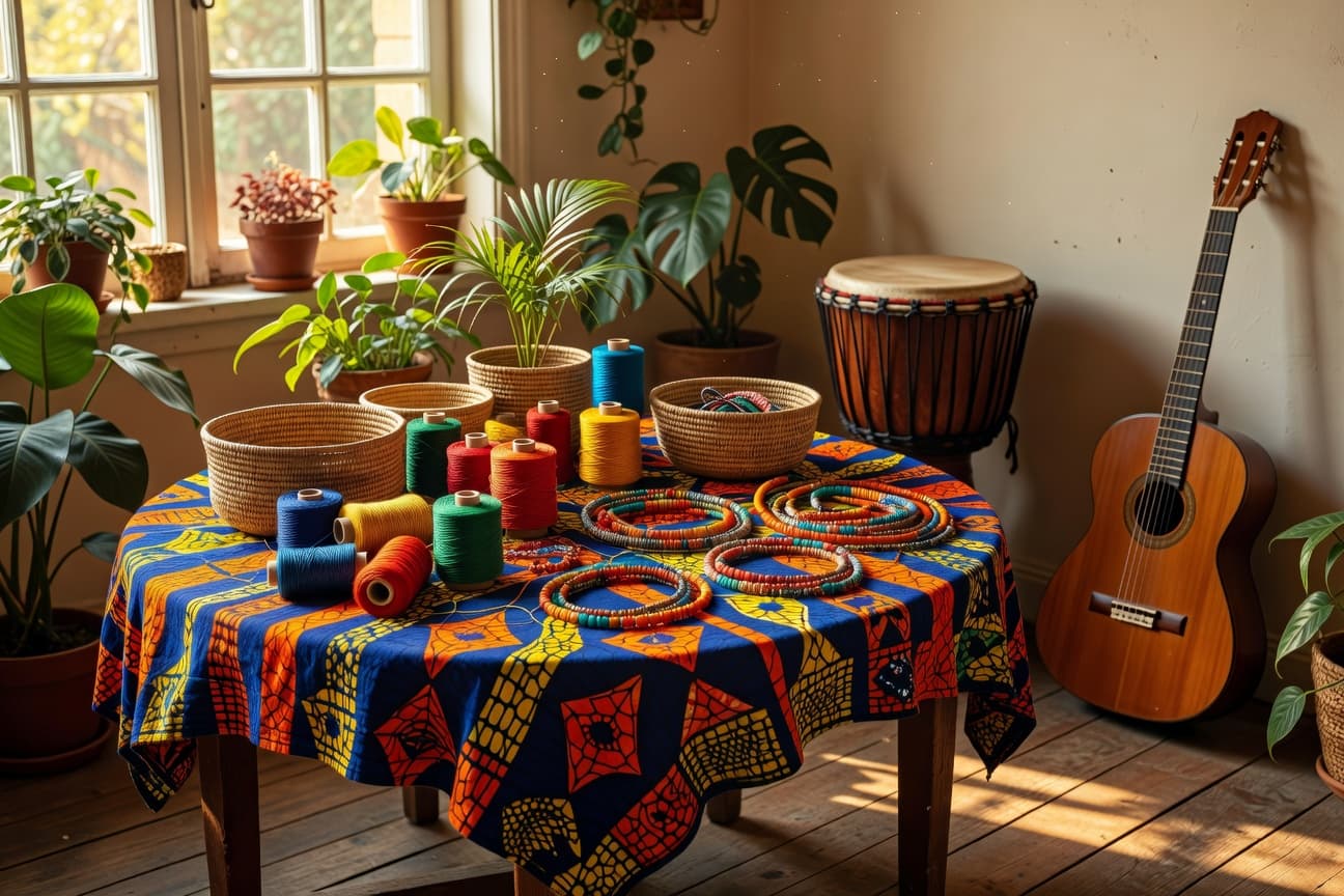 Comunidad cultural africana y europea