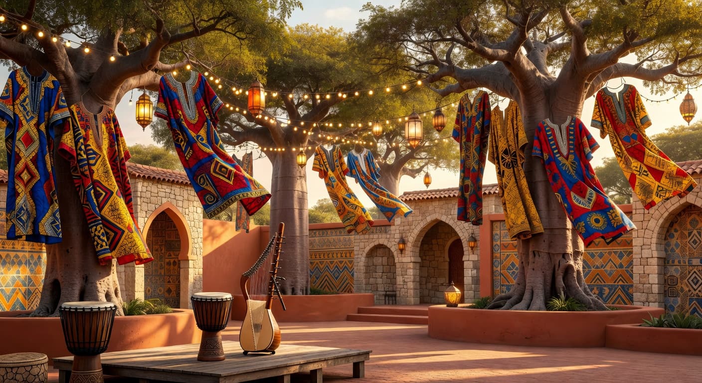 Intercambio cultural africano y europeo